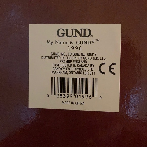 Gund 1996 Collector’s Bear new - Picture 5 of 9